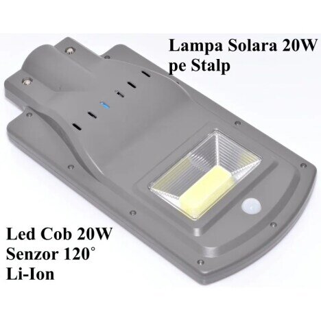 LAMPA STRADALA LED 20W + SOLARA